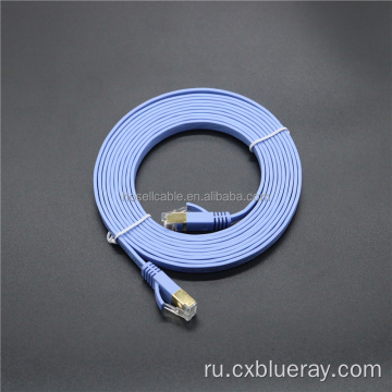 Кабель тонкий плоский кабель Cat7 RJ45